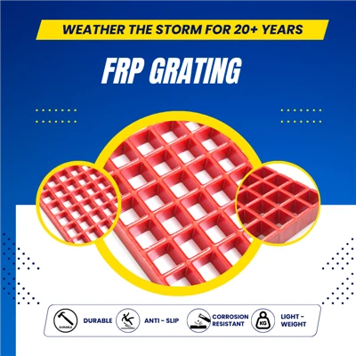 Rejilla de fibra de vidrio